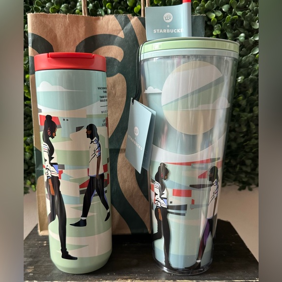 STARBUCKS LOU DAMON ARTIST COLLECTION - Picture 2 of 14